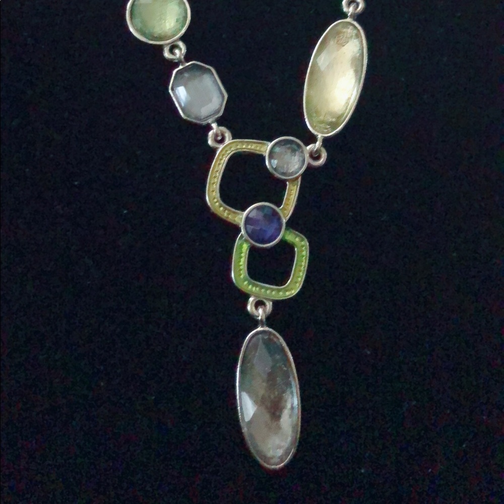 Lia Sophia Necklace and Earring Gemstone Set - Picture 2 of 6
